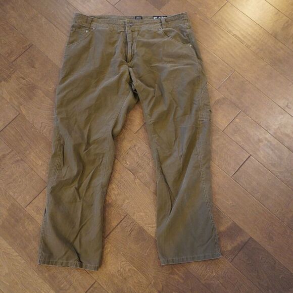 KUHL ACTIVE OUTRAGE CARGO PANTS MEN'S 40‎ X 32 BROWNISH - Picture 3 of 8